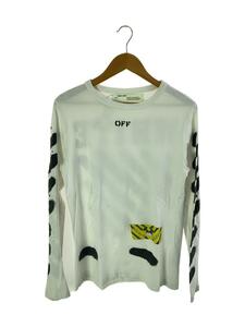 OFF-WHITE◆長袖Tシャツ/XS/コットン/WHT