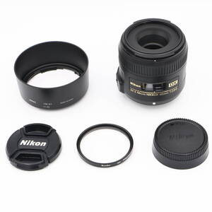 Nikon 単焦点マイクロレンズ AF-S DX Micro NIKKOR 40mm f/2.8G ニコンDXフォーマット専用　#241228_2111768