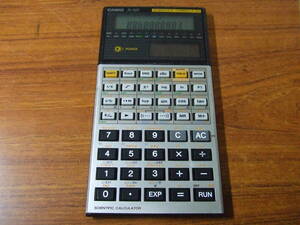 j477 ジャンク　CASIO カシオ　関数電卓　SCIENTIFIC CALCULATOR FX-50F ソーラー電卓