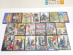 テンフィートアンダー サブBワンウェイクルー1～6、ぶんか社 田辺の神髄III 他 バス釣りDVD 計19点