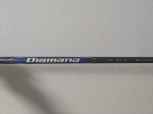 希少　Diamana TM 50S レフティ　テーラーメイド ディアマナ 左用