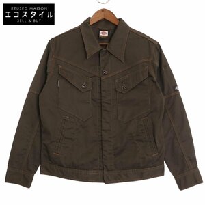 Dickies ディッキーズ D-1230 カーキ エステルxコットン ワークジャケット カーキ M ジャケット ポリエステル メンズ 中古