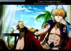 Fate/ Grand Order　ギルガメッシュ　ダイカットインデックスタイプ　A4クリアファイル　1枚　中古