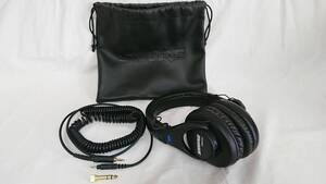 Shure シュアー SRH440 Professional Studio Headphones (Black) プロフェッショナル スタジオ ヘッドホン ヘッドフォン ブラック 有線