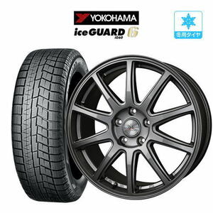 スタッドレス タイヤ ホイール 4本 5穴100 114.3 ロクサーニスポーツ SP10 YOKOHAMA アイスガード IG60 205/60R16 ノア ヴォクシー