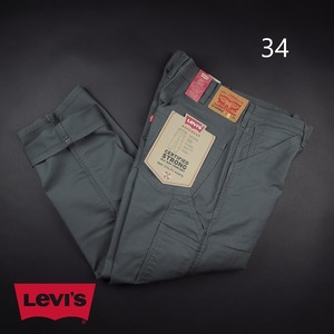 新品★Levi’s/リーバイス/WORKWEAR 565 ユーティリティ ワークパンツA113/019灰/【34】