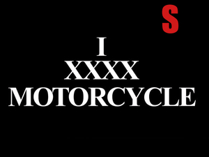 I XXXX MOTORCYCLE Tシャツ BLACK S/モーターサイクルモトmotogpマン島TTドラッグレースツーリングオートバイ国産車英車オールドスクール