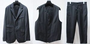 Engineered Garments エンジニアードガーメンツ Andover Jacket/Cinch Pant/Vest Worsted Wool ジャケットM パンツ34 ベストM
