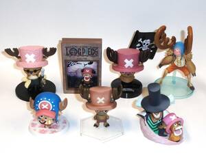 中古 ワンピース トニートニー・チョッパー ミニフィギュア 7個 ONE PIECE