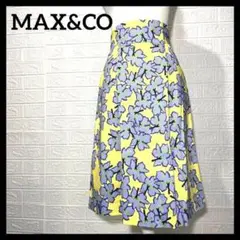 定価2.5万　MAX&CO. マックスアンドコー　スカート　花柄　S　レディース