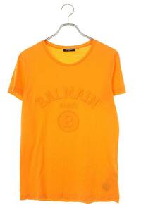 バルマン BALMAIN EF000B018 サイズ:XS ロゴデザインTシャツ 中古 BS99