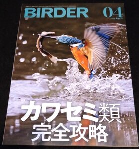 BIRDER (バーダー) 2022年 4月号/カワセミ類 完全攻略★アカショウビン　ヤマショウビン　ヤマセミ　翡翠　バードウォッチング　野鳥　