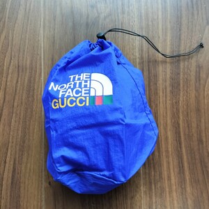 グッチ（GUCCI）× THE NORTH FACE(ザノースフェイス)ミニバッグ、エコバッグ、巾着袋、小物入れ、新品　未使用品