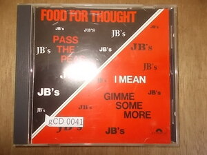 gCD0041　CD　【A-A-B-有】　ｊ.B.’S/FOOD FOR THOUGHT