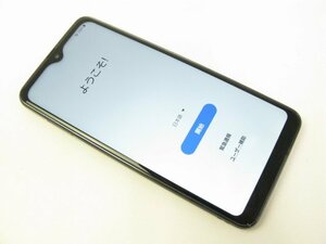 au SCV49 Galaxy A21 シンプル ブラック【R7241】