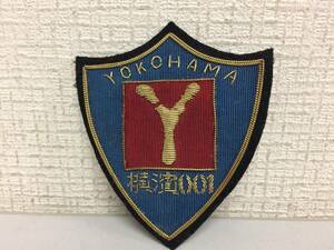 昭和レトロ　YOKOHAMA　横濱 001　エンブレム　当時物　　　SD