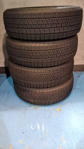 【即落札設定】195/65R15 2020年製 スタッドレス　溝充分　ブリザック　VRX2 中古　4本　195/65/15 BRIDGESTONE　BLIZZAK プリウス NOAH