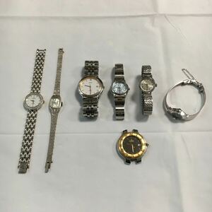 美品あり 全て稼働品 豪華 7点 FENDI SEIKO SPRIT CITIZEN Eco Drive CANDINO 清掃済み 送料一律370円 メンズ レディース 腕時計 1円