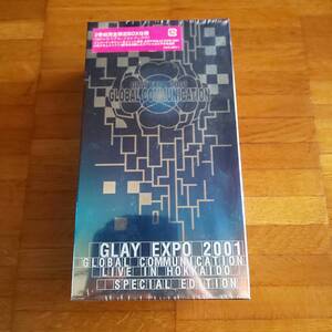 GLAY EXPO 2001 GLOBAL COMMUNICATION LIVE IN HOKKAIDO SPECIAL EDITION POVE-9850/1 新品未開封送料込み