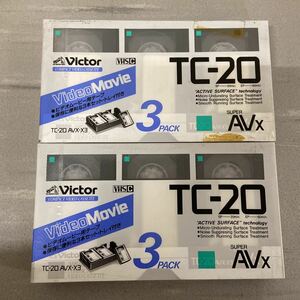 VICTOR コンパクトビデオカセット TC-20 AVX-X3 新古品 未開封