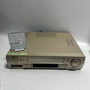 「2FA26」Victor ビクター ビデオデッキ HR-V200 高画質 99年製 当時物 レトロ アンティーク S-VHS 本体のみ　リモコン無し(240522)