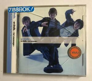 【CD】w-inds. ～1st message～【レンタル落ち】@CD-02