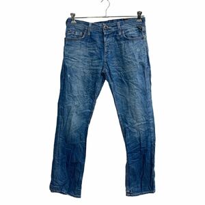 JACK JONES デニムパンツ W31 ジャックジョーンズ ボタンフライ ブルー 古着卸 アメリカ仕入 2303-1052