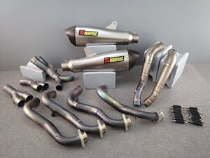 【良品】　【希少】　AKRAPOVIC　アクラポビッチ　GSX-R1000 K9-L1　フルチタン　フルエキ　サイレンサー　マフラー