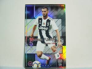 WCCF FOOTISTA 2019 ミラレム・ピアニッチ　Miralem Pjanic 1990　Juventus FC 18-19　ST-R