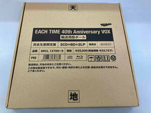 輸送箱付 大滝詠一 CD EACH TIME 40th Anniversary VOX(完全生産限定盤)(3CD+Blu-ray Audio+2LP)