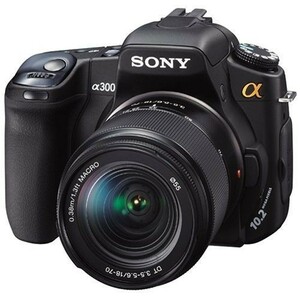 中古 １年保証 美品 SONY α300 ズームレンズキット DT 18-70mm DSLR-A300K