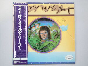 ★　GARY WRIGHT ゲイリー・ライト / LIGHT OF SMILES ライト・オブ・スマイル【見本盤白ラベル 　帯付き】WARNER BROS. P-10294W/STEREO 