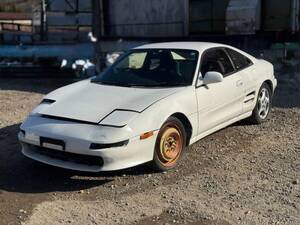 トヨタ MR2 SW20 5MT GT　ターボ　不動車　事故車　書類付き　