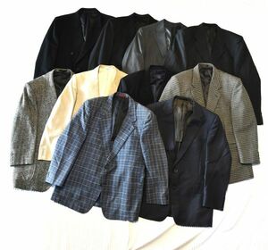 ★メンズ ブランド ファッション 10点 まとめバーバリーBURBERRYダーバン山形屋オンワード樫山 等 ジャケット 他 卸 現状品