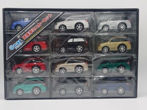 ☆★廃盤 希少 レガシィ ツーリングワゴン @CAR. アットカー プルバッグ セット スバル限定コレクション 12台セット BH BH5 ミニカー★☆