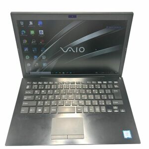 【1円スタート】13.3インチ　VAIO　VJPG11C11N　Core i5 7200U　8GB　SSD 256GB　Windows 10 Pro　ノートパソコン　P221