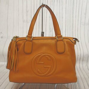 f002 2Fbag グッチ 308362 493075 ソーホー インターロッキングG 2way ショルダーバッグ ハンドバッグ レディース GUCCI