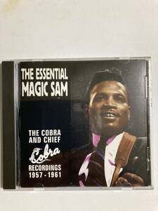 【ブルース】マジック・サム（MAGIC SAM)「THE ESSENTIAL MAGIC SAM(COBRA AND CHIEF RECORDING」(レア) 中古CD、USオリジナル初盤、BL-639