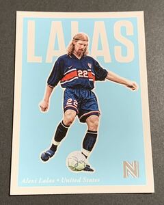 2017 Panini Nobility Alexi Lalas No.56 United States アレクシーララス　アメリカ代表　パニーニ