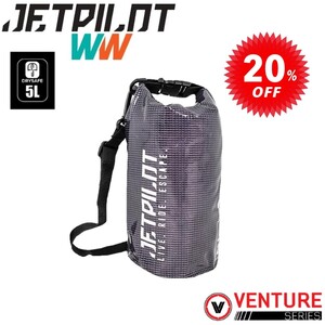 ジェットパイロット JETPILOT 防水バッグ セール 20%オフ 送料380円 ベンチャー ドライ セーフ バッグ 5L ACS21908 グレークリア