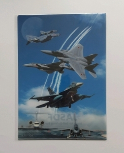 航空自衛隊　総合　クリアファイル　F-15　F-2A　F-4