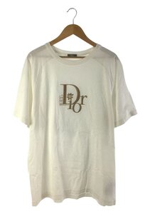 Dior HOMME◆Tシャツ/XL/コットン/WHT/313J647A0817