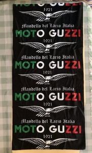 送料無料！目立つ！誰も持ってない？モトグッチフラグ　MOT　GUZZロゴ　マスク・ネックウォーマー　冬に備えてバイク乗りさん必須？