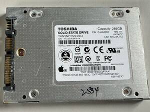 TOSHIBA SSD 256GB【動作確認済み】2534
