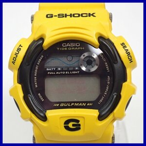 ■CASIO/カシオ G-SHOCK USLAコラボ GULFMAN/ガルフマン DW-9700UL-9T/イエロー/タフソーラー/20気圧防水&1245800405