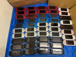 SONY ソニー PSP プレイステーション・ポータブル 本体 PSP-3000 48台まとめ 欠品あり　完全未確認　ジャンク扱い