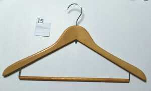 ♪ワンコイン★木製ハンガー（15）★懐かしい★昭和レトロ★Japanese Retro Wood Coat Hanger★ヴィンテージ★掘り出し物★洋服 スーツ