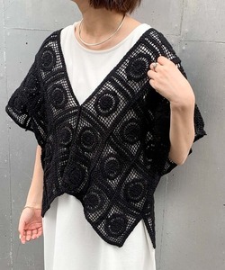 「CIAOPANIC TYPY」 半袖ニット ONE SIZE ブラック レディース