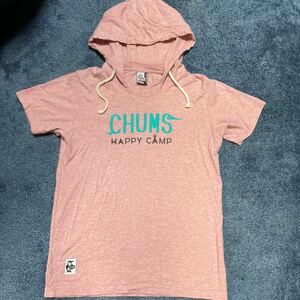 ③ チャムス Tシャツパーカー レディースサイズM CHUMS アウトドア