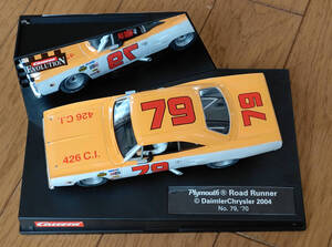 Carrera PLYMOUTH ROAD RUNNER 未使用 検索用 TAMIYA KYOSHO Revell SLOT.IT NSR SCALEXTRIC SCX FLY Digital 1/32 1/24 カレラ